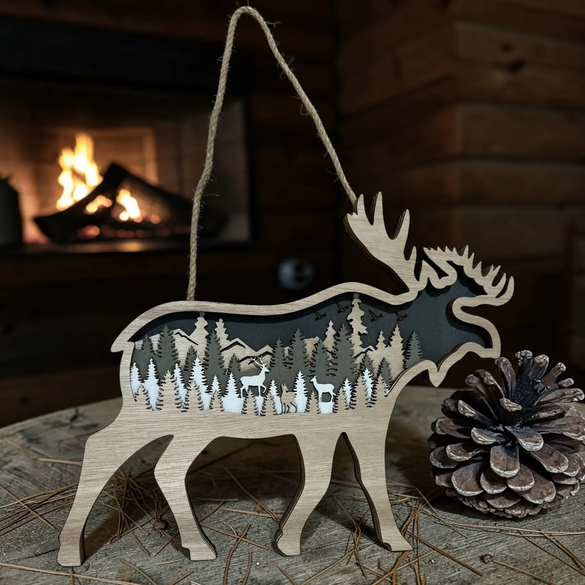 H2068 Beige Moose